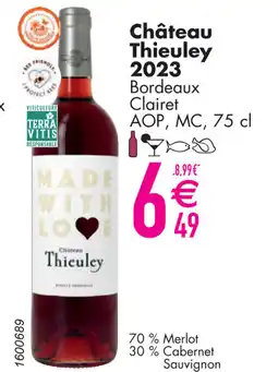 Cora Château Thieuley 2023 aanbieding