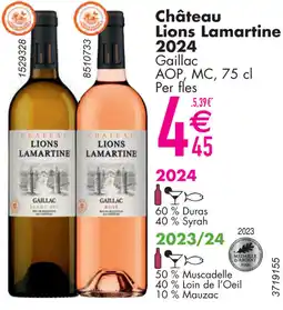 Cora Château Lions Lamartine 2024 aanbieding