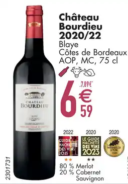 Cora Château Bourdieu 2020/22 aanbieding