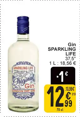 Cora Gin sparkling life aanbieding