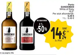 Cora Porto sandeman aanbieding