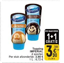Cora Imperial topping aanbieding