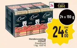 Cora Cesar hondenvoeding aanbieding