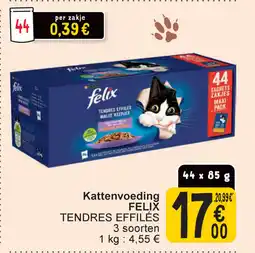 Cora Felix tendres effilés kattenvoeding aanbieding