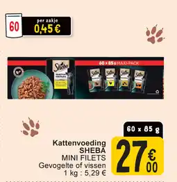 Cora Sheba mini filets kattenvoeding aanbieding
