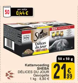 Cora Sheba délices du jour kattenvoeding aanbieding
