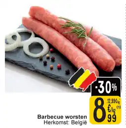 Cora Barbecue worsten aanbieding