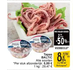 Cora baltic tapas aanbieding