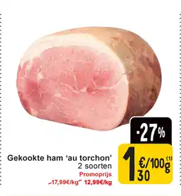 Cora Gekookte ham 'au torchon' aanbieding