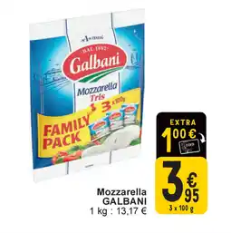 Cora Galbani mozzarella aanbieding