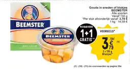 Cora Beemster gouda in sneden of blokjes aanbieding