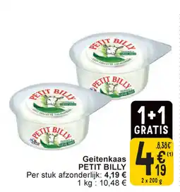 Cora Petit billy geitenkaas aanbieding