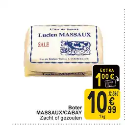 Cora Massaux cabay boter aanbieding