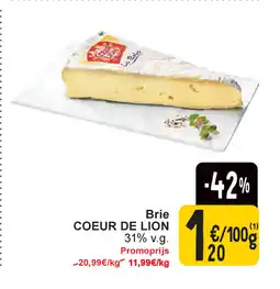 Cora Brie coeur de lion aanbieding