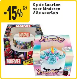 Cora Op de taarten voor kinderen aanbieding