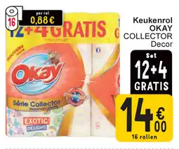 Cora Okay collector keukenrol aanbieding