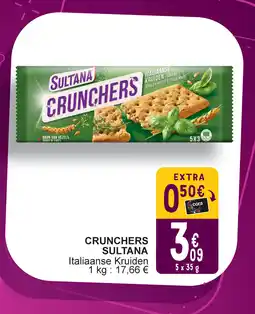 Cora Sultana crunchers aanbieding