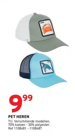 Trafic Pet heren aanbieding