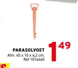 Trafic Parasolvoet aanbieding