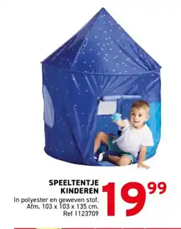 Trafic Speeltentje kinderen aanbieding