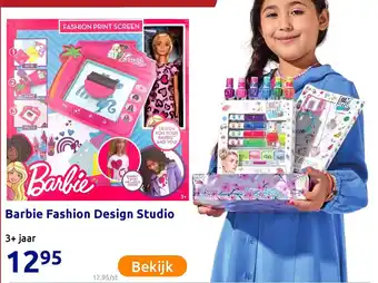 Action Barbie Fashion Design Studio aanbieding