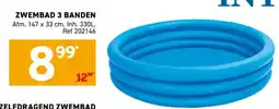 Trafic Intex zwembad 3 banden aanbieding