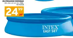 Trafic Intex zelfdragend zwembad aanbieding