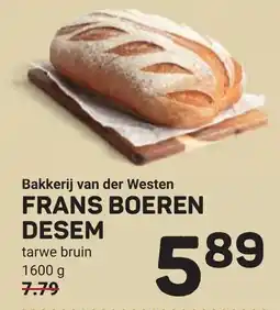 Ekoplaza Bakkerij van der westen frans boeren aanbieding
