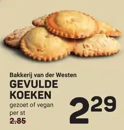 Ekoplaza Bakkerij van der westen gevulde aanbieding