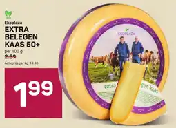 Ekoplaza Ekoplaza extra belegen kaas 50+ aanbieding