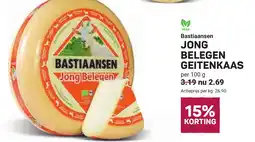 Ekoplaza Bastiaansen jong belegen geitenkaas aanbieding