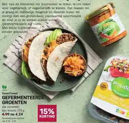 Sauercrowd gefermenteerde groenten