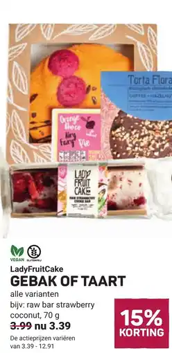 LadyFruitCake gebak of taart