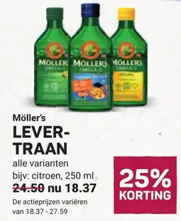 Möller's levertraan