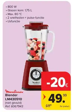 Carrefour Blender LM430510 aanbieding