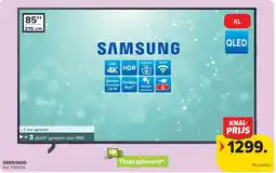 Carrefour SAMSUNG QE85Q60D 4K TV aanbieding