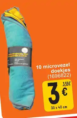Cora 10 microvezel doekjes aanbieding