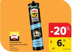 Carrefour Universele lijm voor binnen en buiten aanbieding