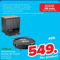 Carrefour Robotstofzuiger Roomba J9+ Combo aanbieding