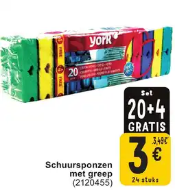 Cora Schuursponzen met greep aanbieding