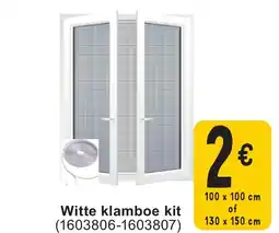 Cora Witte klamboe kit aanbieding