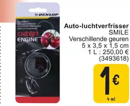 Cora Dunlop auto-luchtverfrisser smile aanbieding