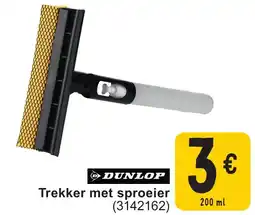 Cora Dunlop trekker met sproeier aanbieding