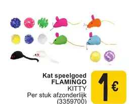 Cora Kat speelgoed flamingo kitty aanbieding