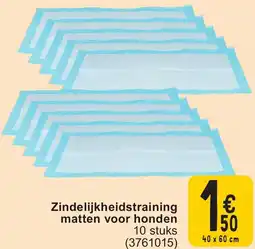 Cora Zindelijkheidstraining matten voor honden aanbieding