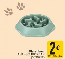 Cora Dierenkom anti-schrokbak aanbieding