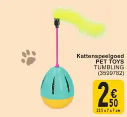 Cora Kattenspeelgoed pet toys tumbling aanbieding