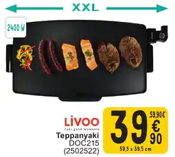 Cora Livoo teppanyaki DOC215 aanbieding