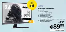 CompuDeals iiyama G-Master Black Hawk G2445HSU-B2 aanbieding