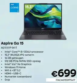 CompuDeals Acer Aspire Go 15 AG15-51P-541T aanbieding